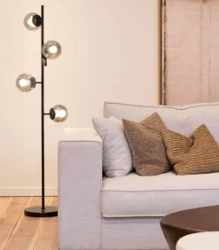 Twister - Vloerlamp - Zwart