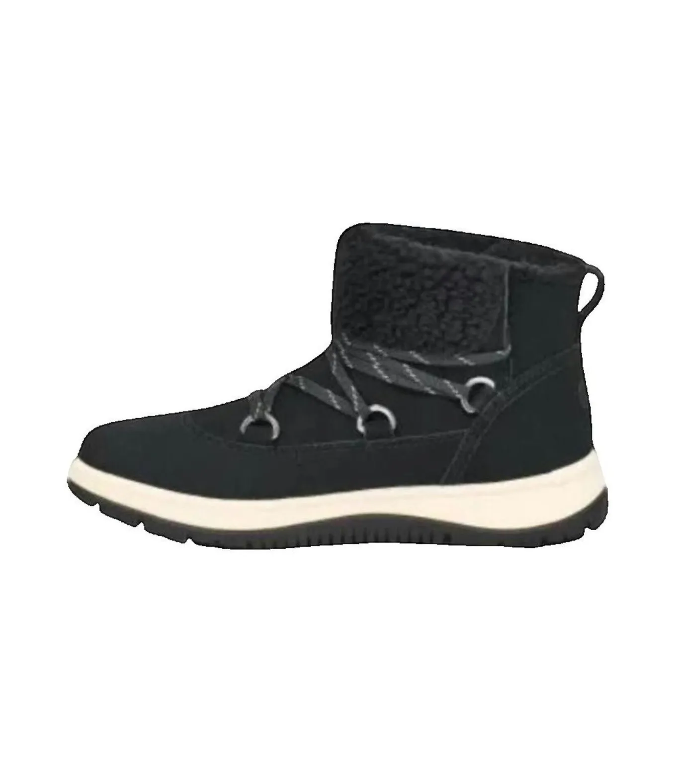 UGG Lakesider Heritage leren laarzen in het zwart