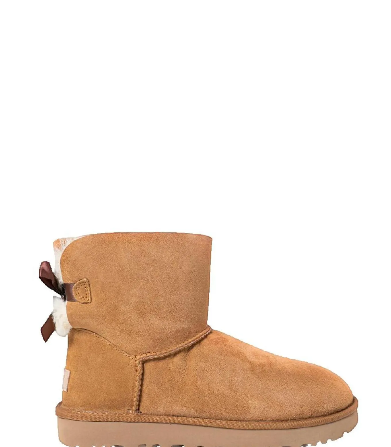 UGG Mini Bailey Bow II grijze laarzen