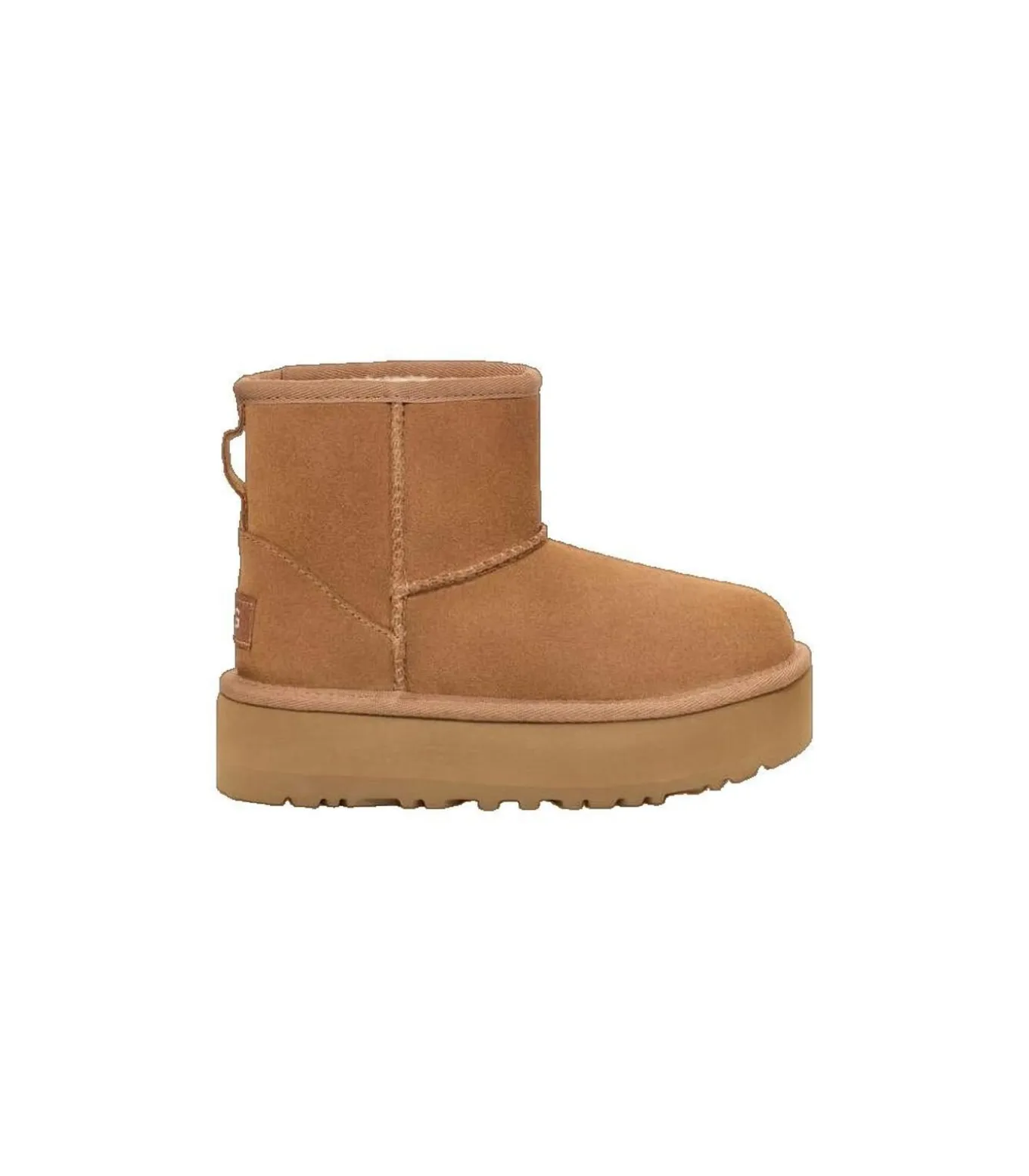 UGG Mini Platform laarzen bruin suède