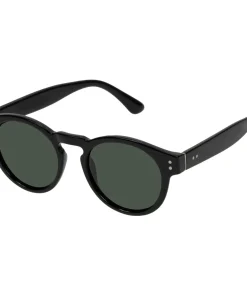 Unisex ronde zonnebril Zwart
