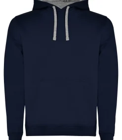 URBAN - Trui met kap - Donkerblauw