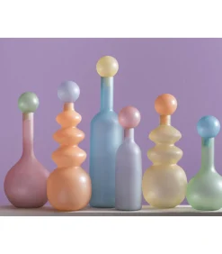 Vaas Alegre Botellin - Zachtpaars - Ø9cm