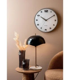 Vaas Bird On Branch - Donkergrijs - 9.5x9.5x27cm