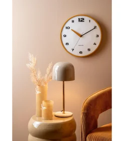 Vaas Bird On Branch - Zachtgeel - 9.5x9.5x27cm