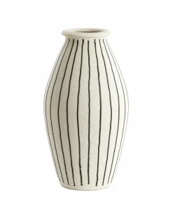 Vaas Diphu - Wit - Ø23.5x43cm