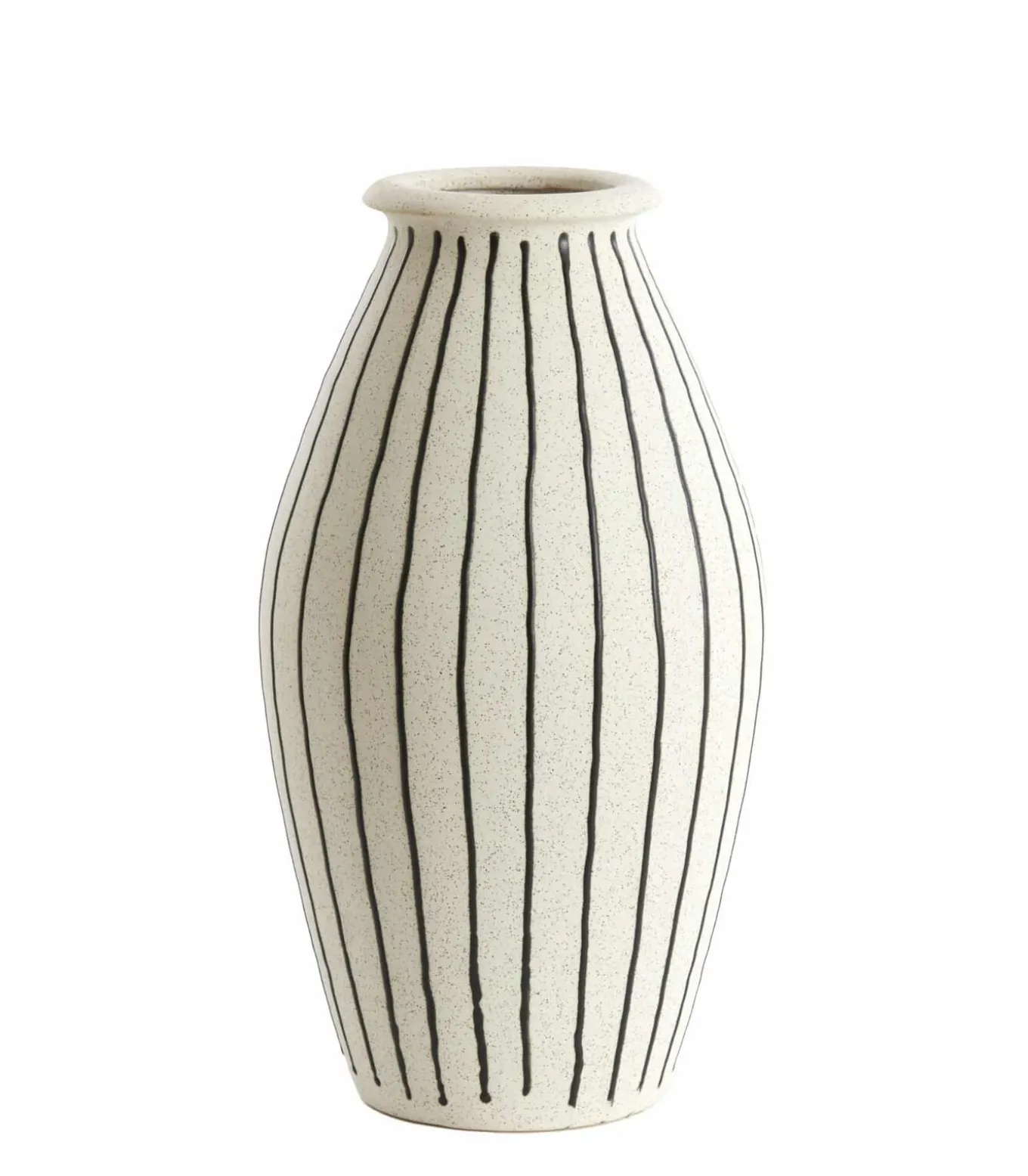 Vaas Diphu - Wit - Ø23.5x43cm