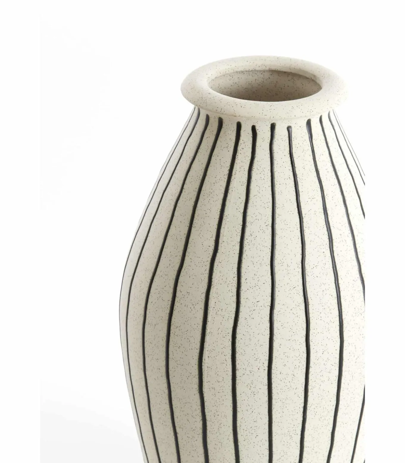 Vaas Diphu - Wit - Ø23.5x43cm