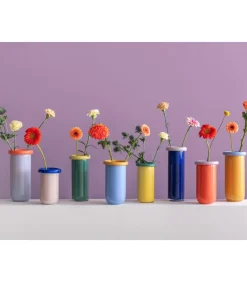 Vaas Plegado Xl - Geel - 14x14x30.5cm