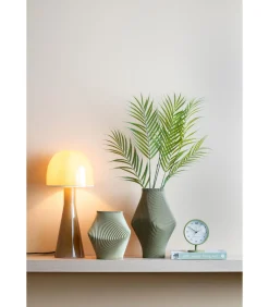 Vaas Twisted Rib - Legergroen - Ø16cm