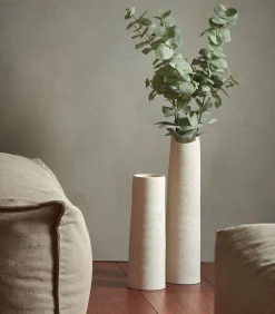 Vaas 10xH40cm wit Cone