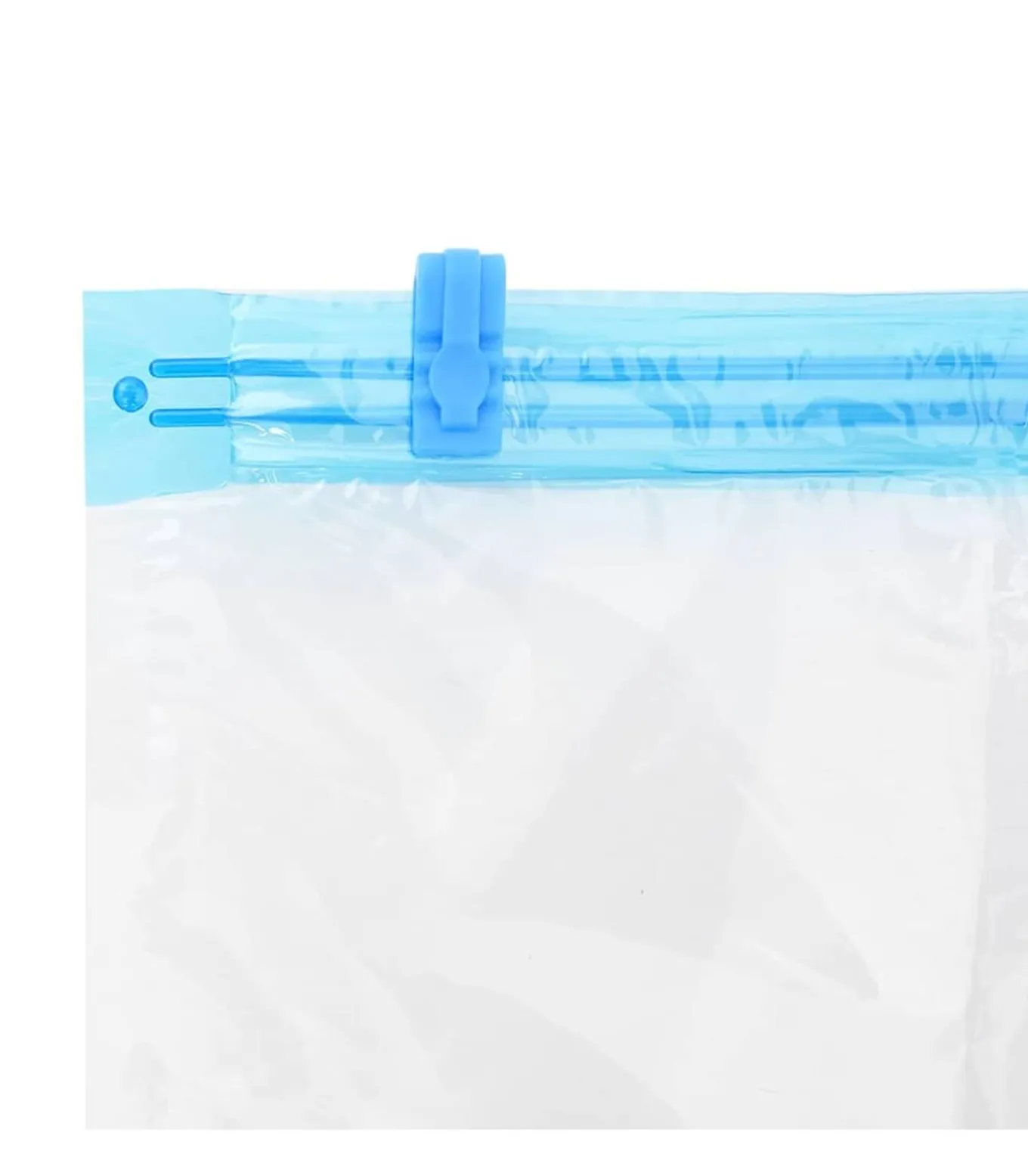 Vacuüm opbergzakken 5 pcs Transparant en blauw 120 x 70 cm