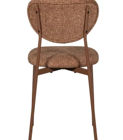 Valor Eetkamerstoelen - Polyester - Bruin - Set van 6