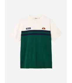 Venire tee - off white dark green