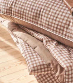 Vichy - Sprei met print van katoen perkal 130x200