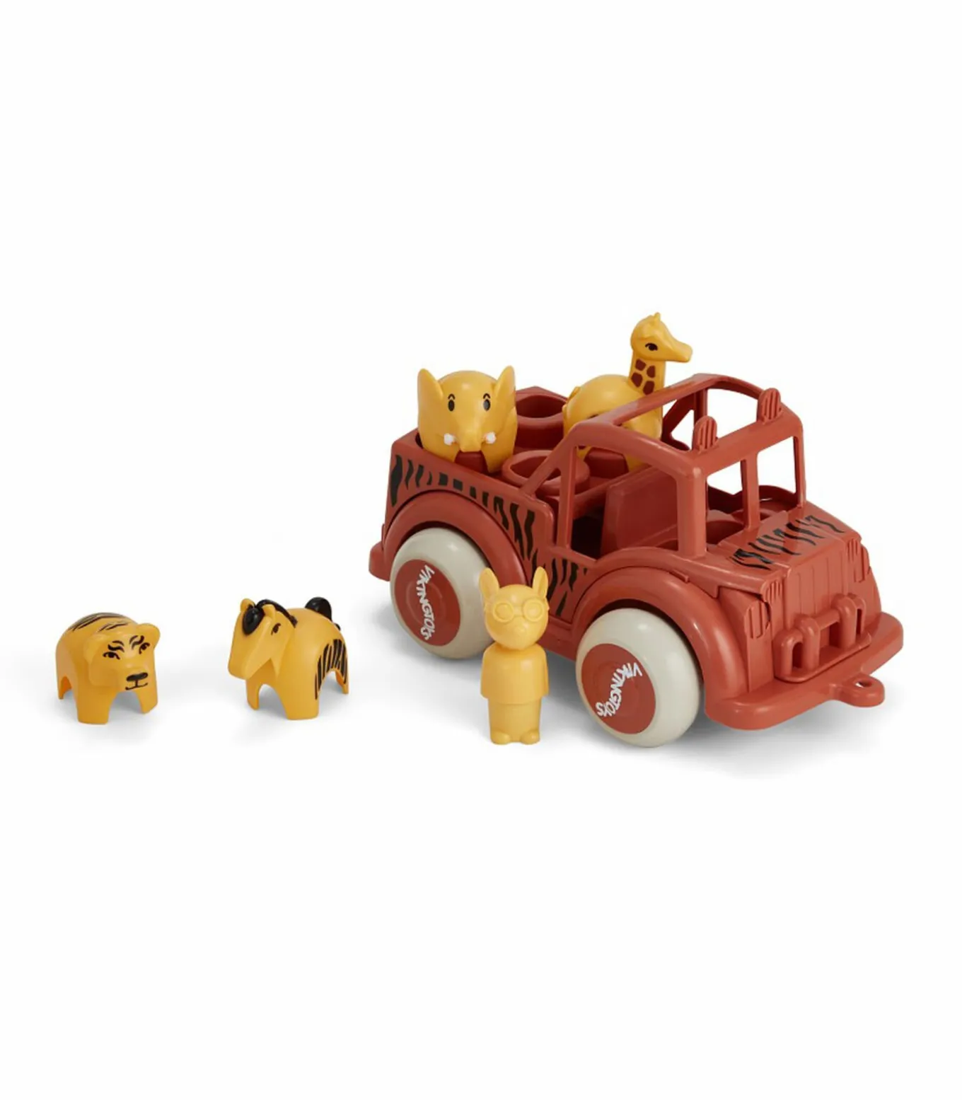 Viking Toys safari truck - duurzaam speelgoed van gerecycled plastic