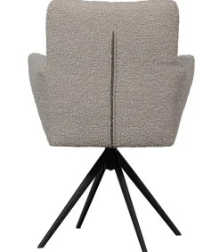 Vinny Draaistoelen - Bouclé - Zand - Set van 6