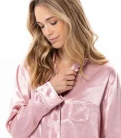 Viscose pyjama met knopen DARCY 106