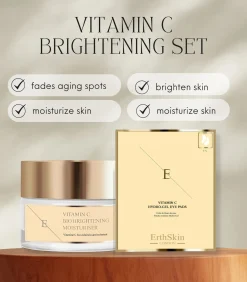Vitamine C Bio Brightening Moisturizer + Vitamine C Hydrogel Oogkussentjes