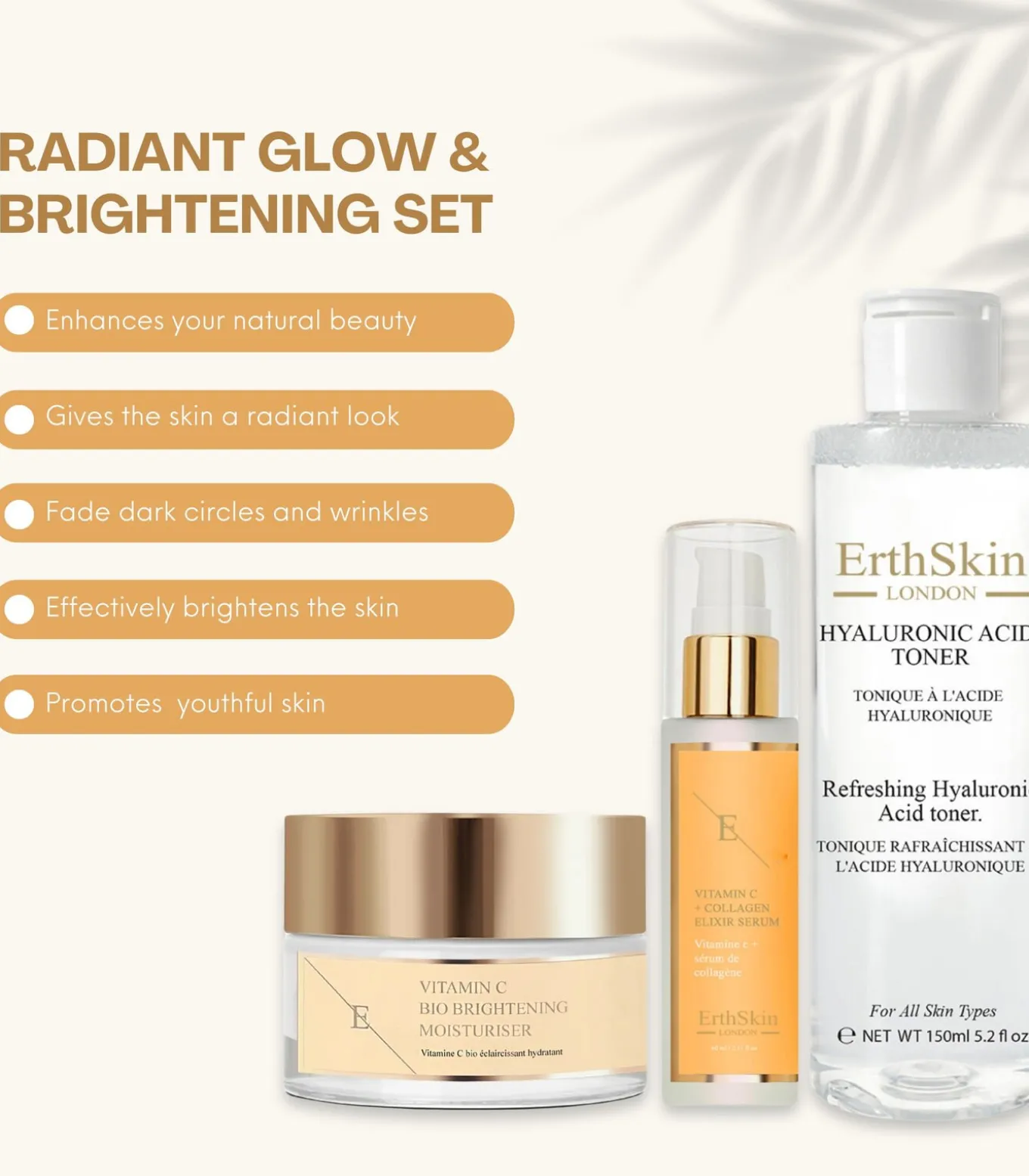 Vitamine C Bio Brightening Moisturizer + ELIXIR SERUM