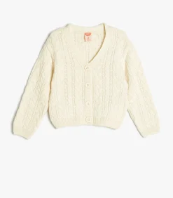 V-kraag Met knoppen Vest