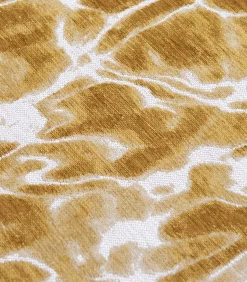 Vlak geweven woonkamer- en slaapkamerkleed GOLD WAVES