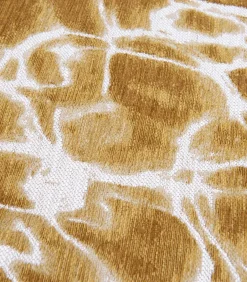 Vlak geweven woonkamer- en slaapkamerkleed GOLD WAVES