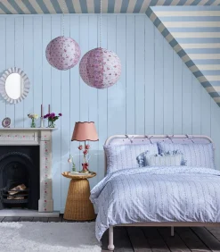 Vliesbehang Canopy Stripe Blue