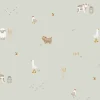 Vliesbehang Little Farm Groen