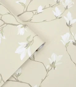 Vliesbehang Magnolia Grove Natural |
