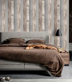 Vliesbehang Natural Wood