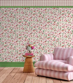 Vliesbehang Strawberry Spring
