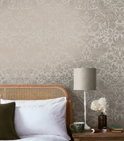 Vliesbehang Strawberry Thief Fibrous