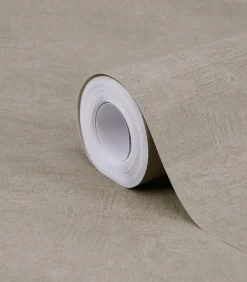 Vliestapete Uni Braun