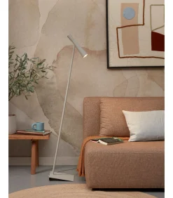 Vloerlamp Bordeaux - Grijs - 22x36x145.5cm
