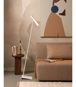 Vloerlamp Bordeaux - Wit - 22x36x145.5cm