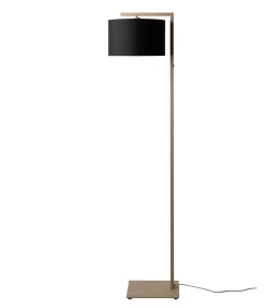 Vloerlamp Boston - Bruin - 30x32x160cm