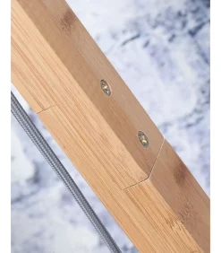 Vloerlamp Ibiza - Bamboe - 83x65x176cm