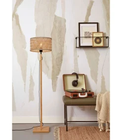 Vloerlamp Java - Bamboe - Ø32cm