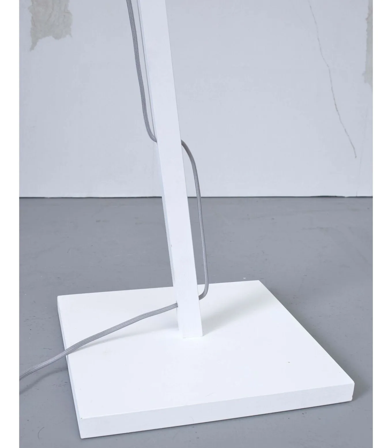 Vloerlamp Java - Bamboe Wit/Naturel - 58x32x150cm
