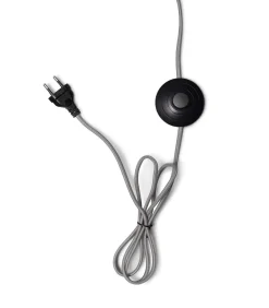 Vloerlamp Java - Bamboe/Zwart - 50x50x145cm - Driepoot