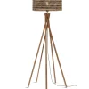 Vloerlamp Java - Bamboe/Zwart - Ø50x146cm