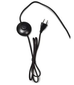 Vloerlamp Java - Bamboe/Zwart - Ø32cm