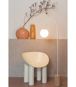 Vloerlamp Tivoli - Wit - 20x42x163cm