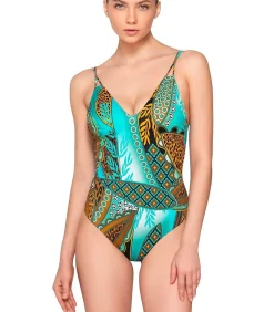 Voorgevormd eendelig driehoekig zwempak JADE