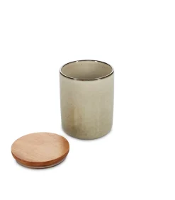 Voorraadpot 12xH15cm ivoor Meridian