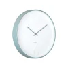 Wandklok Ayuno - Mistig blauw - Ø40cm