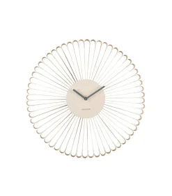 Wandklok Cascara - Wit - 50x50x50cm