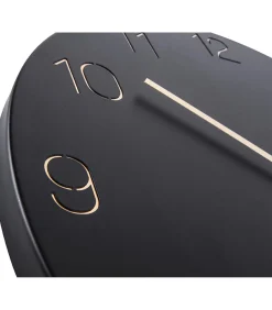 Wandklok Charm - Gegraveerde cijfers Zwart - Ø40cm