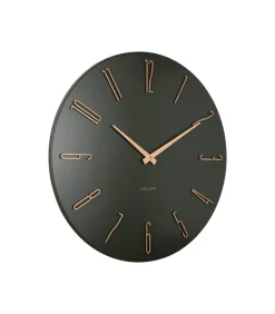 Wandklok Esmerado Large - Groen - 60x60x60cm